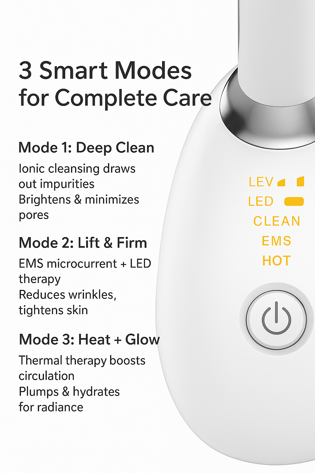 Wonder Beauty LymphLift™ Pro | Thermal Lymphatic Drainage Neck and Body Massager